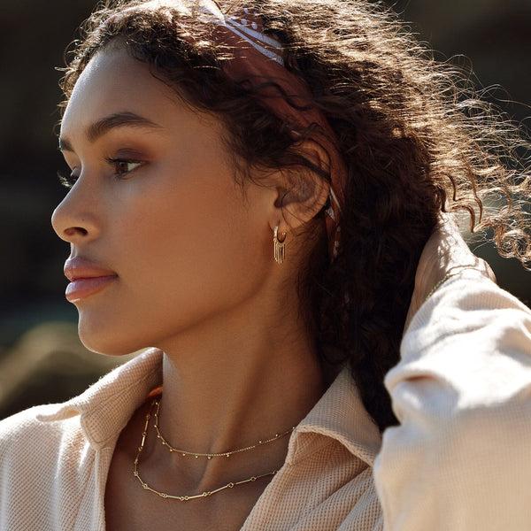 Pura Vida Fringe Huggies