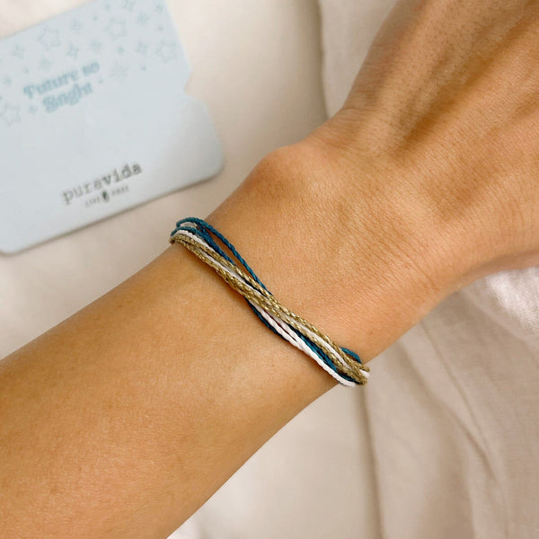 Pura Vida Future So Bright Bracelet Card