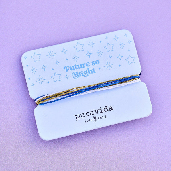 Pura Vida Future So Bright Bracelet Card