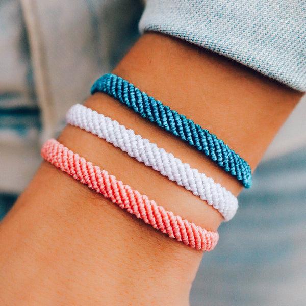 Pura Vida Half Flat Woven Bracelet
