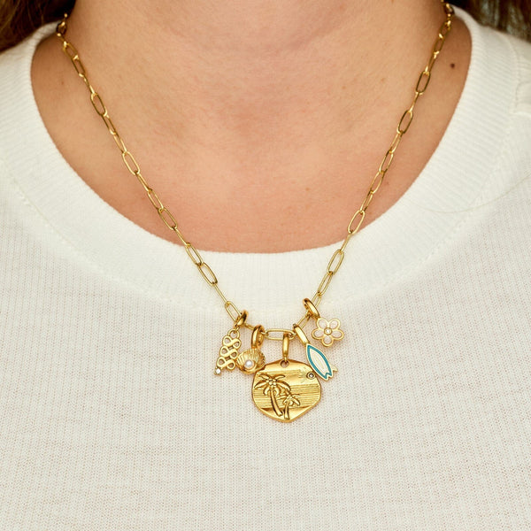 Pura Vida Harper Angel Numbers Charm