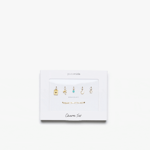 pura vida Harper Bracelet & Charms Box