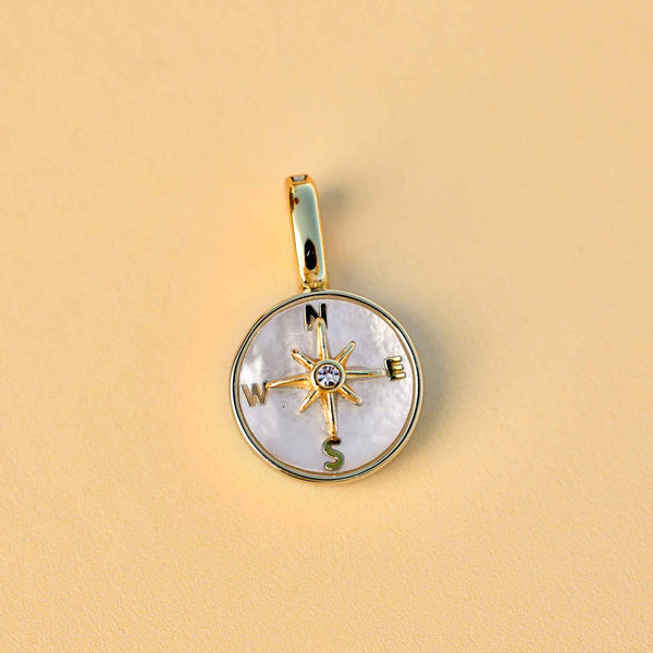 Pura Vida Harper Compass Charm