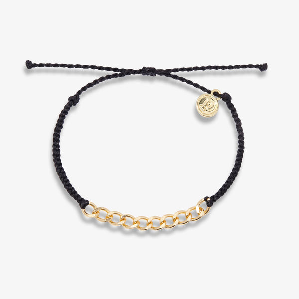 pura vida Harper Curb Chain String Bracelet
