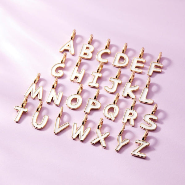 Pura Vida Harper Enamel Alphabet Charm