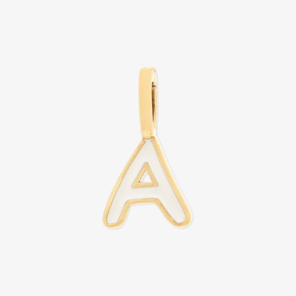 pura vida Harper Enamel Alphabet Charm