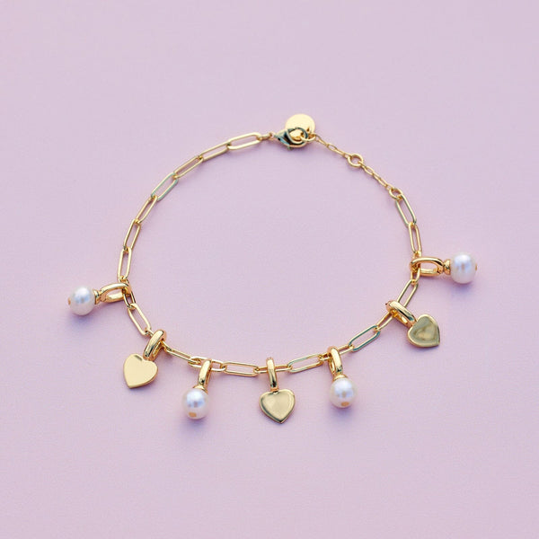 Pura Vida Harper Heart Charm