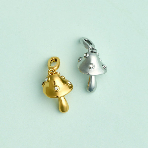 Pura Vida Harper Jeweled Mushroom Charm