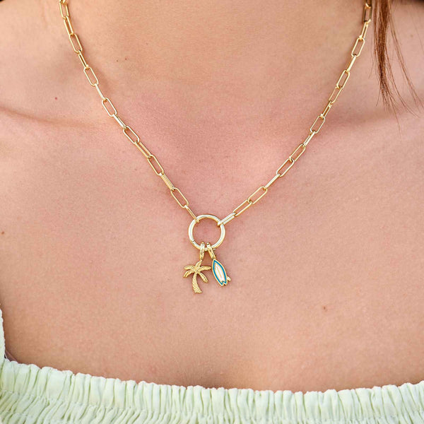 Pura Vida Harper Palm Tree Charm