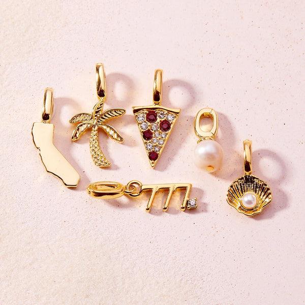 Pura Vida Harper Pizza Charm