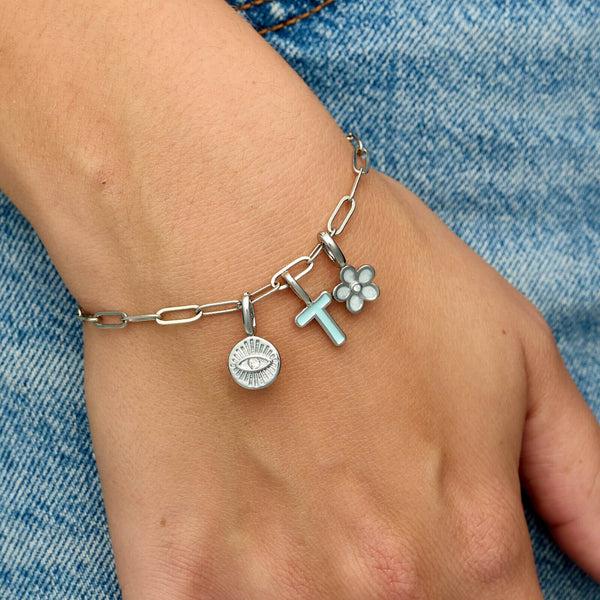 Pura Vida Harper Protective Eye Coin Charm