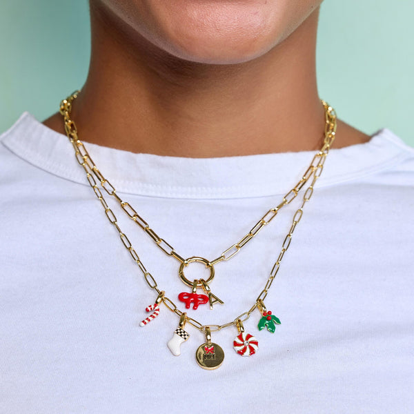 Pura Vida Harper Red Bow Charm