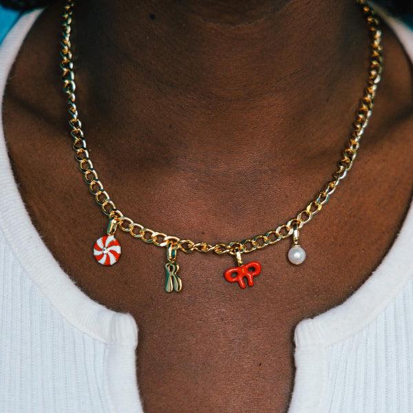 Pura Vida Harper Red Bow Charm