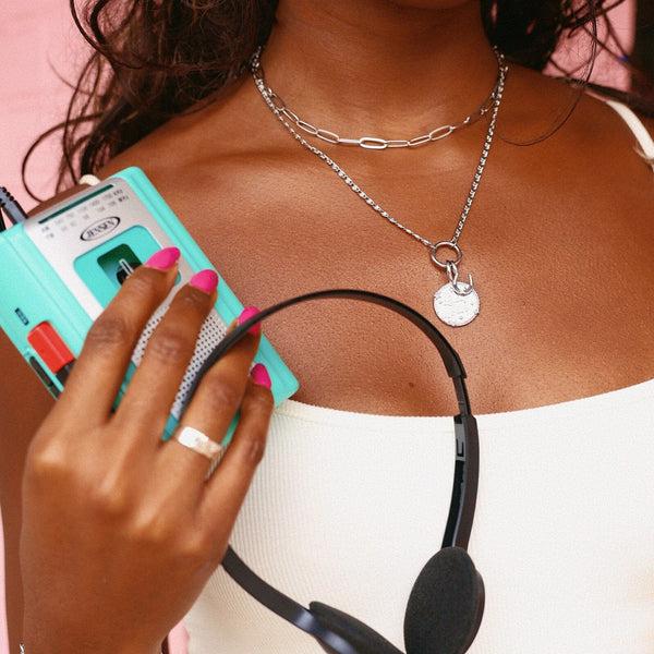 Pura Vida Harper Scroll Chain Necklace