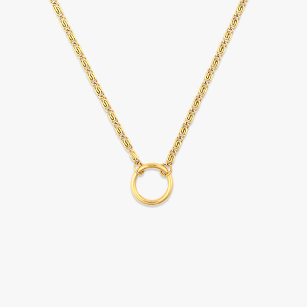 pura vida Harper Scroll Chain Necklace