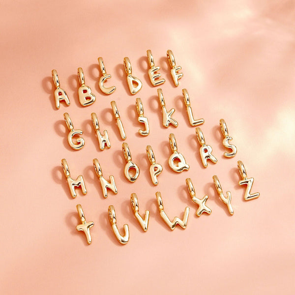 Pura Vida Harper Simple Alphabet Charm