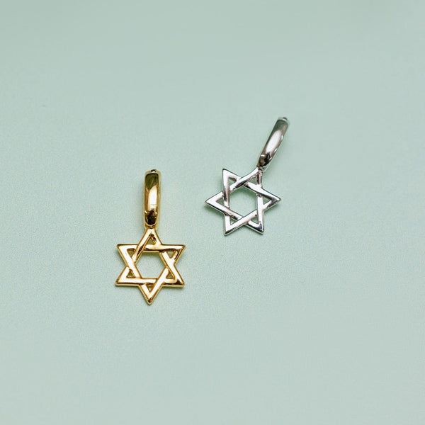 Pura Vida Harper Star Of David Charm