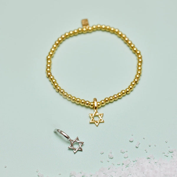 Pura Vida Harper Star Of David Charm