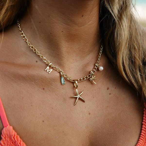 Pura Vida Harper Statement Starfish Charm