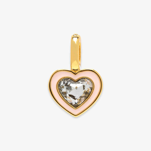pura vida Harper Stone & Enamel Heart Charm