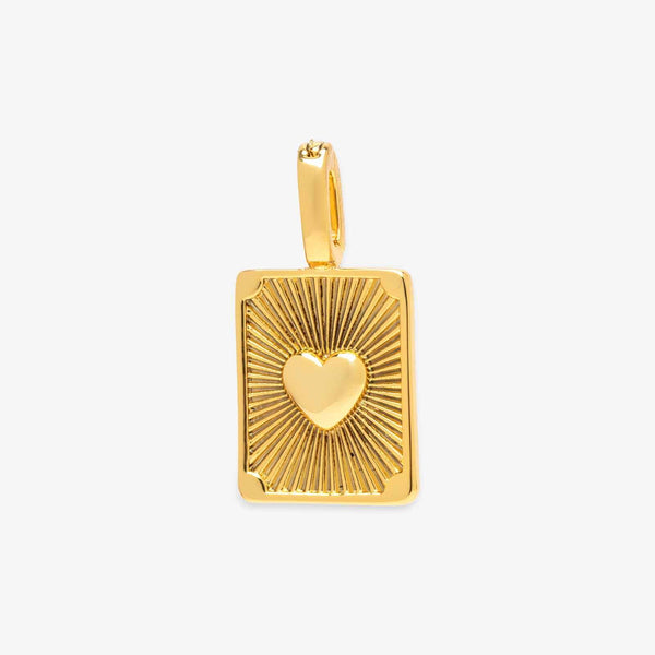 pura vida Harper Textured Heart Charm