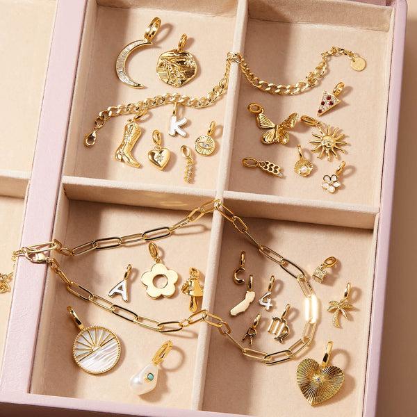 Pura Vida Harper Three Stone Charm