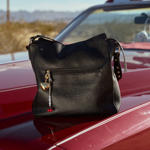 Pura Vida Heart Bag Charm