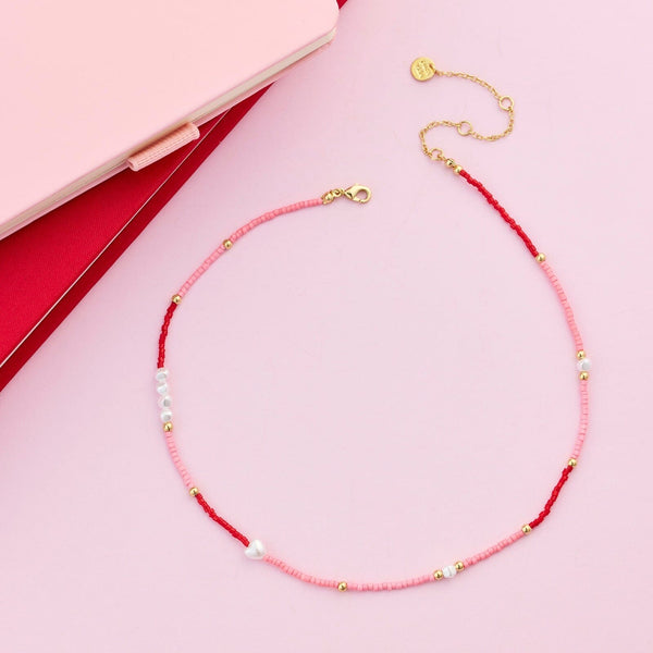 Pura Vida Heart Eyes Choker