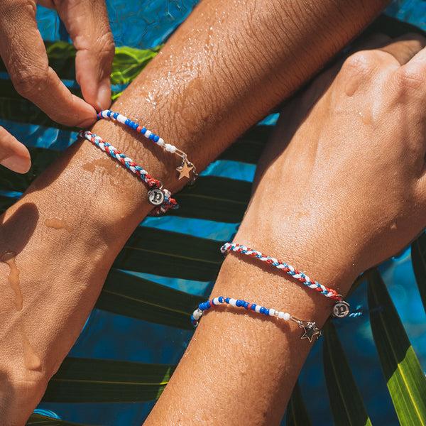 Pura Vida Homes For Our Troops Braided Bracelet