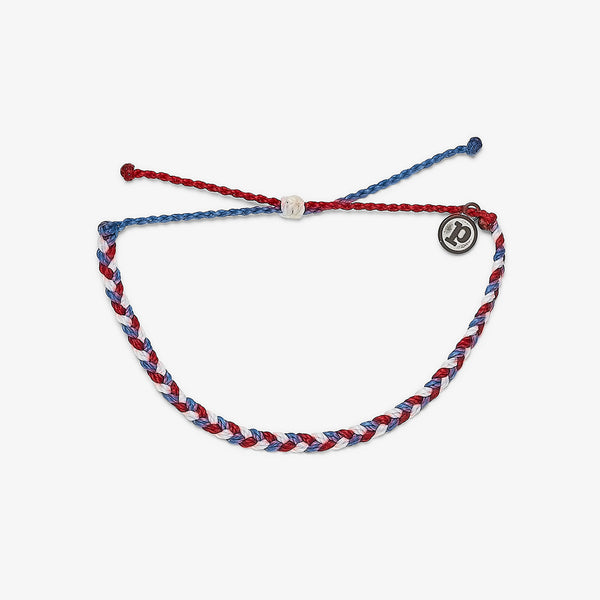 pura vida Homes For Our Troops Braided Bracelet