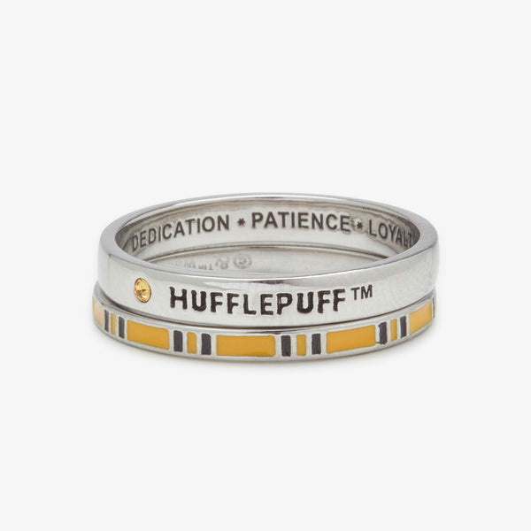 pura vida Hufflepuff™ House Ring Stack
