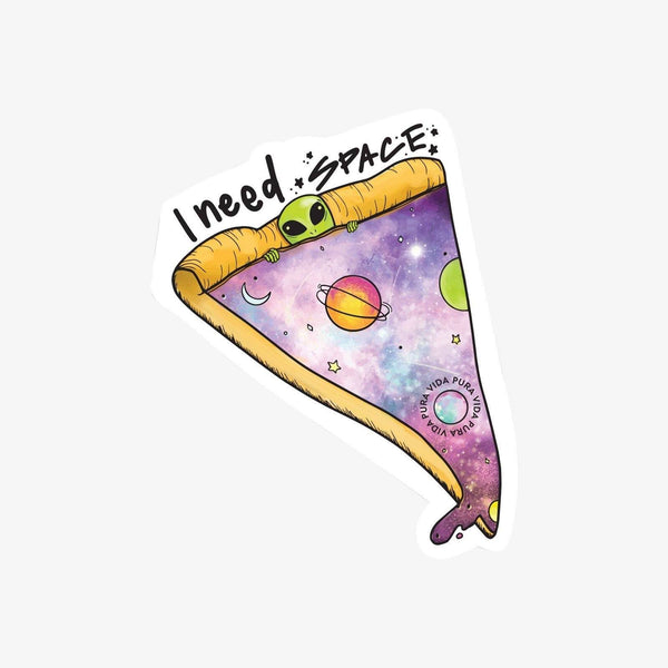 pura vida I Need Space Sticker