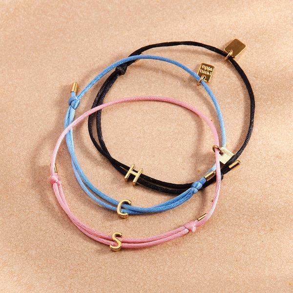 Pura Vida Initial Charm Bracelet