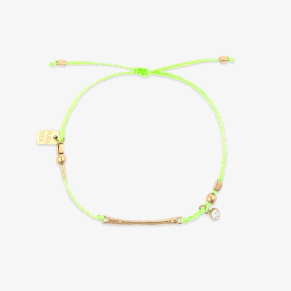 pura vida La Rosa Gold Dainty Bracelet