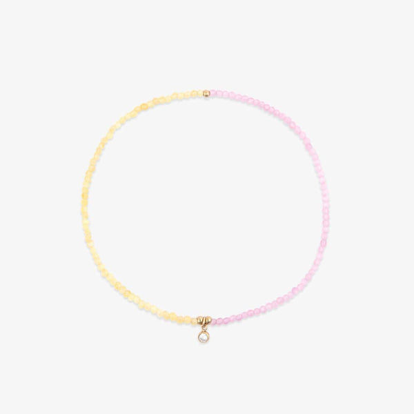 pura vida Le Soleil Seed Bead Stretch Anklet