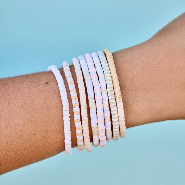 Pura Vida Leche Stretch Bracelet Set Of 8