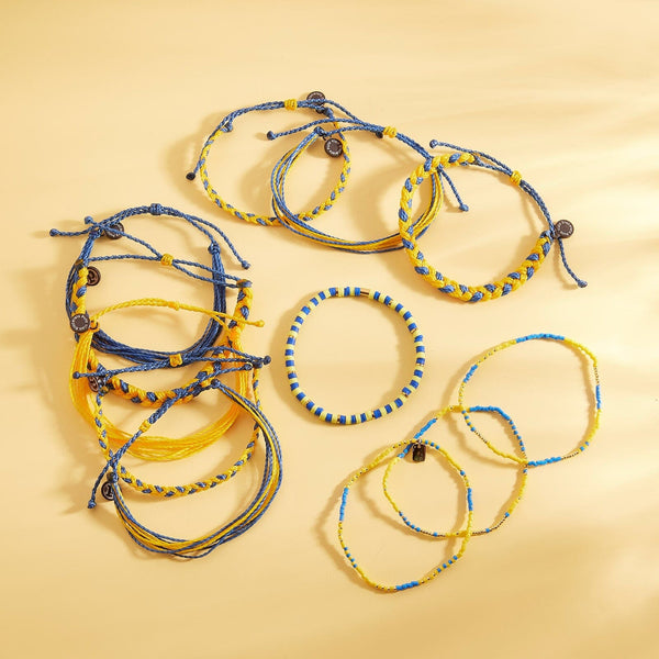 Pura Vida Light Blue & Yellow Collection