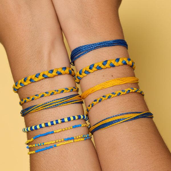 Pura Vida Light Blue & Yellow Collection