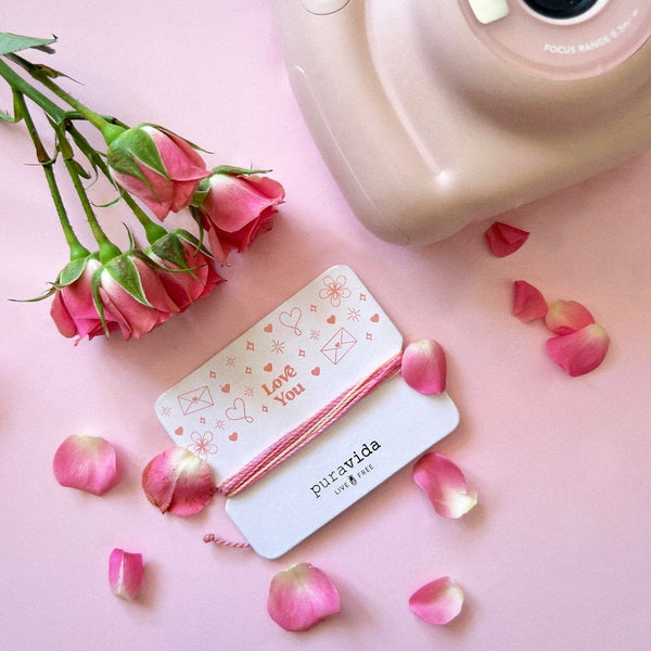 Pura Vida Love You Bracelet Card