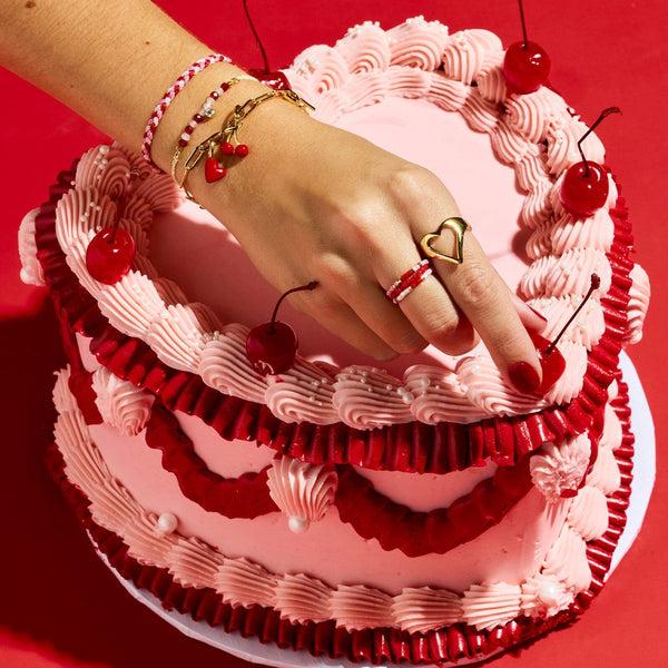 Pura Vida Love You More Mini Braided Bracelet