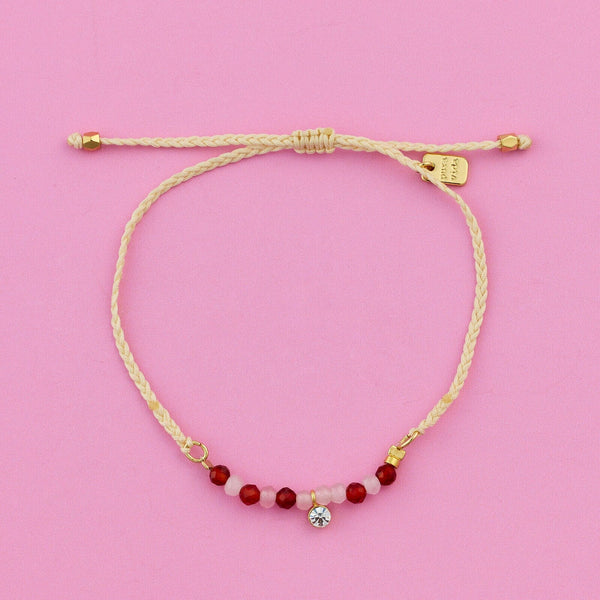 Pura Vida Lover Charm Dainty Bracelet