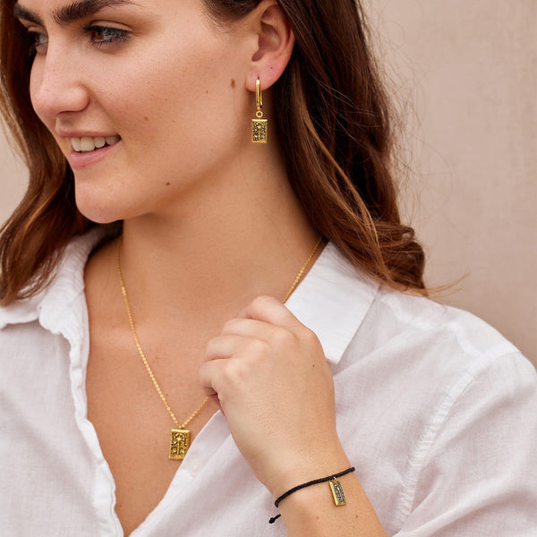 Pura Vida Lumos Hoop Earrings