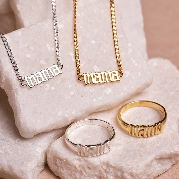 Pura Vida Mama Curb Chain Choker