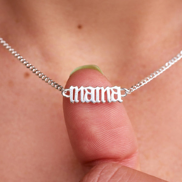 Pura Vida Mama Curb Chain Choker