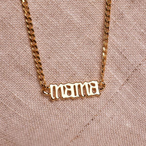 pura vida Mama Curb Chain Choker