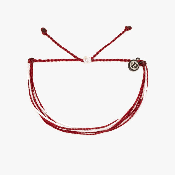 pura vida Maroon & White Collection