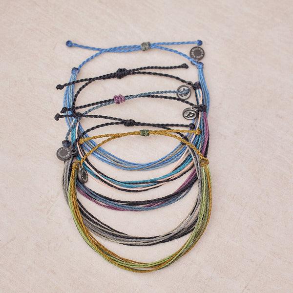 Pura Vida Men's Making Waves Friendship 5 Pack