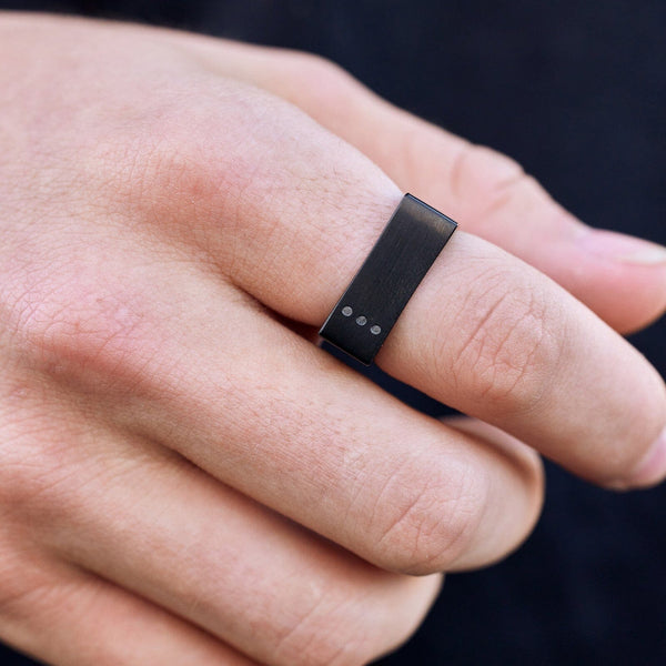 Pura Vida Men's Motivation Signet Ring