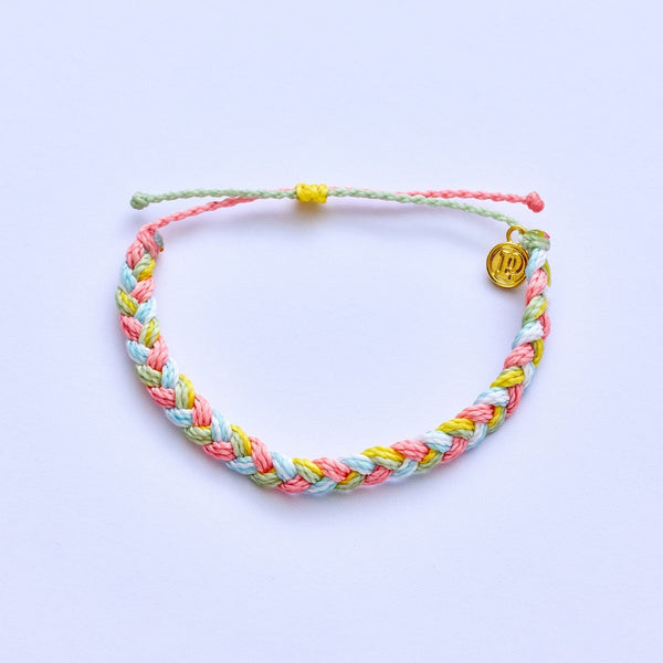 Pura Vida Mental Health Awareness Braided Bracelet