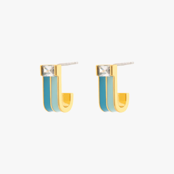 pura vida Meridian Huggie Earrings